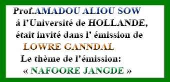 Prof. AMADOU ALIOU SOW