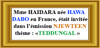 Mme HAIDARA, HAWA DABO