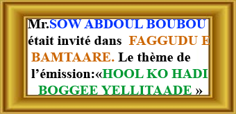 SOW ABDOUL BOUBOU