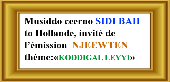 Ceerno ceerno SIDI BAH